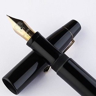 Kanwrite Mammoth Onyx Black Ebonite GT Caneta de Tinta Permanente