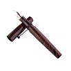 Caneta de tinta permanente Kanwrite Mozart Crimson Dusk em ebonite BT