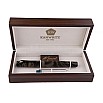 Caneta de tinta permanente Kanwrite Mozart Graphite Gold Ebonite BT
