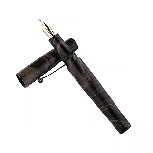 Kanwrite Mozart Graphite Gold Ebonite BT Caneta de Tinta Permanente