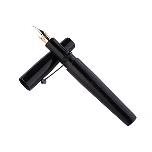 Kanwrite Mozart Onyx Black Ebonite BT Caneta de Tinta Permanente