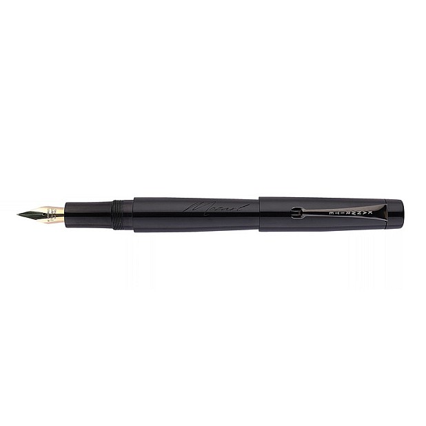 Caneta-tinteiro Kanwrite Mozart Onyx Black Ebonite BT