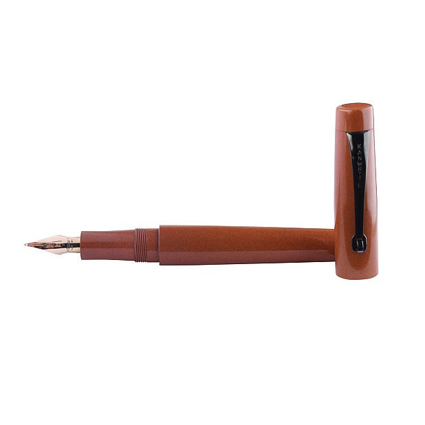 Caneta-tinteiro Kanwrite Mozart Saffron Sands Ebonite BT