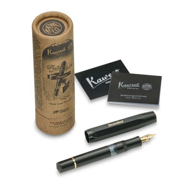 Kaweco Classic Sport Black Piston Vulpen