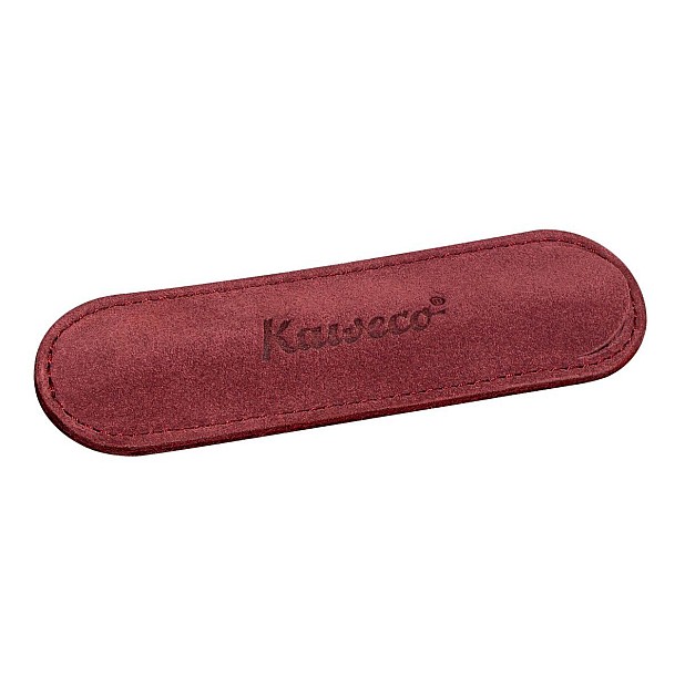 Kaweco Sport Eco Burgundy Velour Pen Pouch 1 Pen