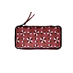 Kyoku Haku Archeology Red Zippered Pen Pouch (Triple)