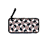 Kyoku Haku Archeology White Zippered Pen Pouch (Triple)