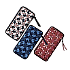 Kyoku Haku Archeology Red Zippered Pen Pouch (Triple)