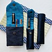 Kyoku Haku Classic Dark Blue Pen Pouch (Single)