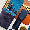 Kyoku Haku Classic Dark Blue Pen Pouch (Single)