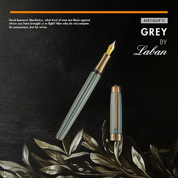 Laban Antique II Grey Stylo Plume