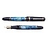 Laban 325 x Brooks Teal Abalone Black GT Fountain pen