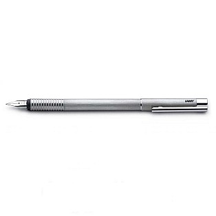 Lamy Logo Brushed Stainless Steel Fountain pen