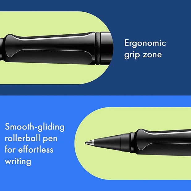 Lamy Safari Zwart Ink Cartridge Rollerball