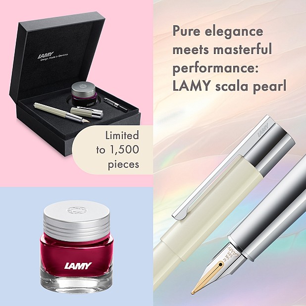 Lamy Scala Pearl Limited Edition Stylo Plume