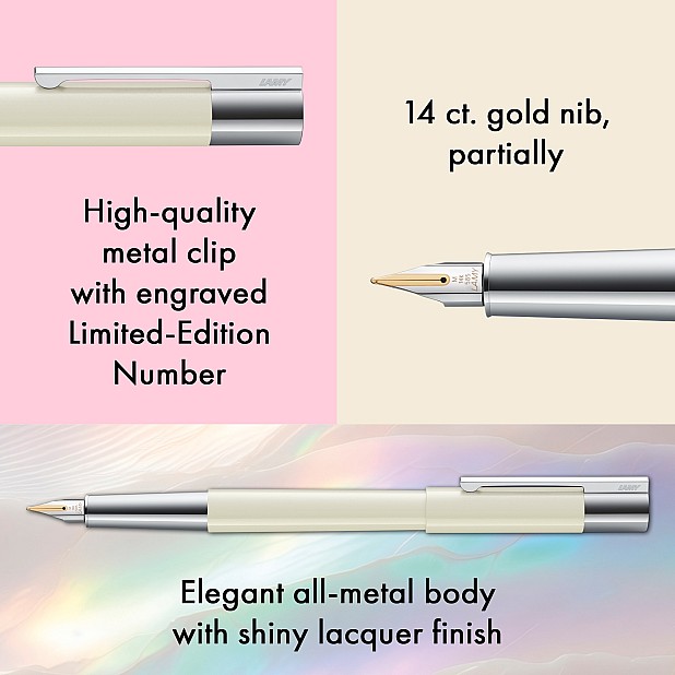 Lamy Scala Pearl Limited Edition Stylo Plume