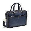Lapis Bard Chester Leather Blue Aktentasche
