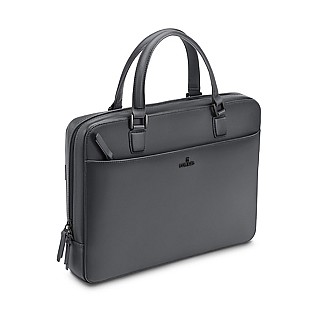 Lapis Bard Ducorium Spencer Leather Graphite Briefcase