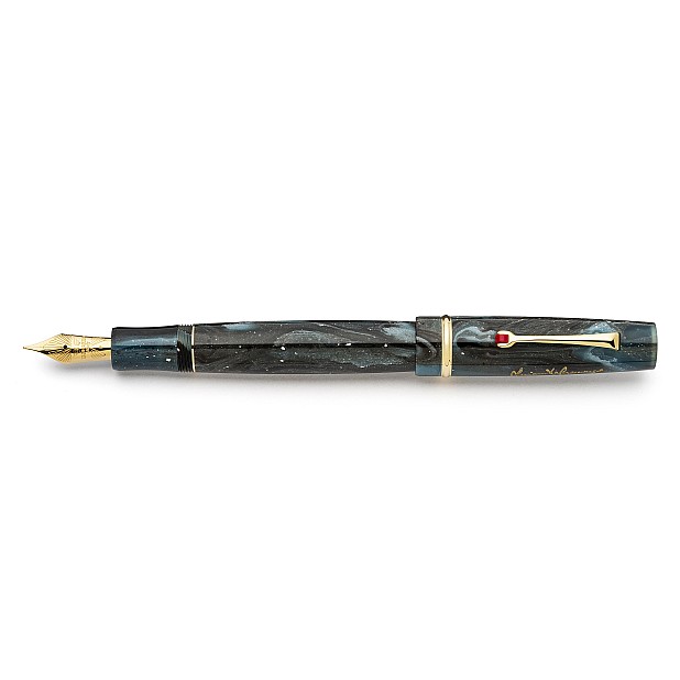 Stylo plume Leonardo Cavalluccio Rosso Panta Rei Blue Sand GT