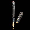 Stylo plume Leonardo Cavalluccio Rosso Panta Rei Blue Sand GT