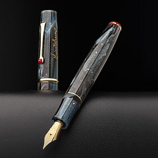 Leonardo Cavalluccio Rosso Panta Rei Blue Sand GT Stylo plume