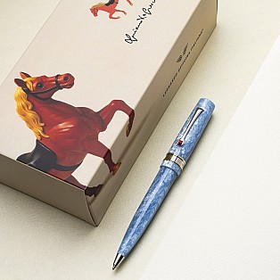 Leonardo Cavalluccio Rosso Panta Rei Blue Sky ST Stylo Bille