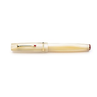 Leonardo Cavalluccio Rosso Panta Rei Ivory Mother-of-Pearl GT Roller