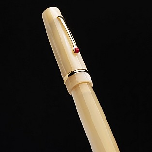 Leonardo Cavalluccio Rosso Panta Rei Ivory Mother-of-Pearl GT Roller