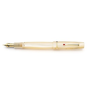 Leonardo Cavalluccio Rosso Panta Rei Ivory Mother-of-Pearl GT Stylo plume