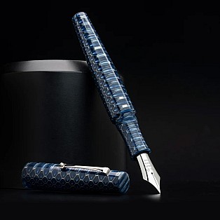 Leonardo Essenza Honeycomb Blue ST Fountain pen