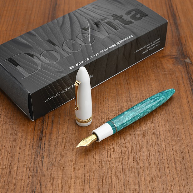 Leonardo Furore DolceVita Smeralda GT Caneta de Tinta Permanente