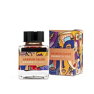 Leonardo Arancio Caldo - Oranje - Inkt - Inktpot