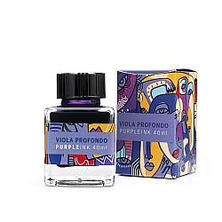Leonardo Deep Purple Unique Ink - Ink Bottle