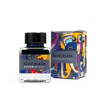 Leonardo Blue/Black Ink - Ink Bottle