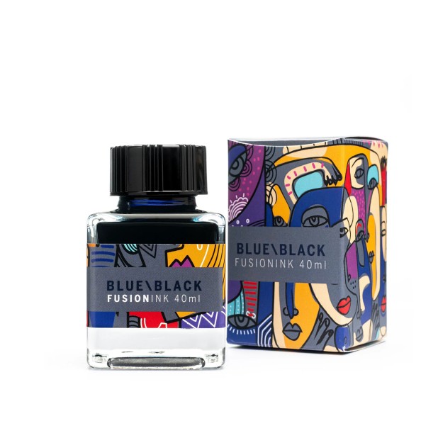 Leonardo Blue/Black Ink - Ink Bottle