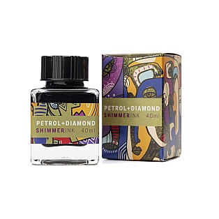 Leonardo Petrol Diamond Shimmer Inkt - Inktpot