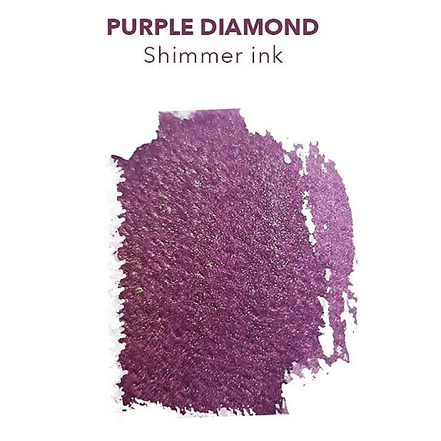 Leonardo Purple Diamond Shimmer Ink - Ink Bottle