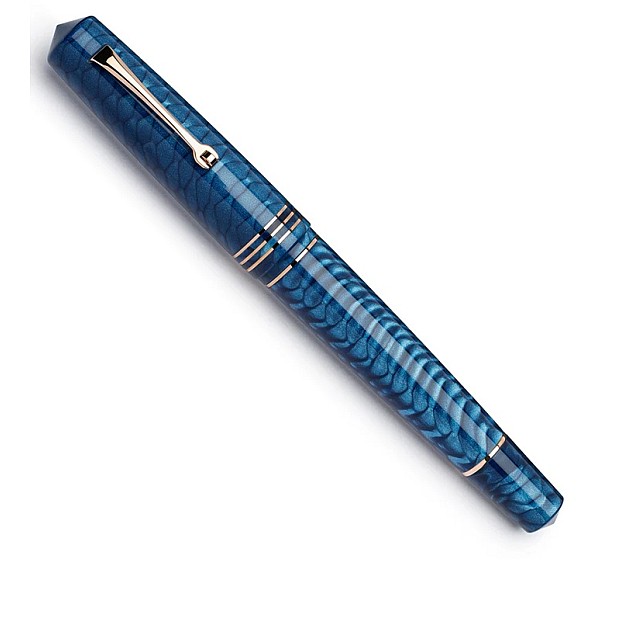 Leonardo Momento Zero Grande 2.0 Juma Dragon Skin Blue RGT Fountain pen