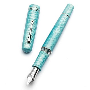Leonardo Momento Zero Grande 2.0 Juma Dragon Skin Teal ST Füllfederhalter