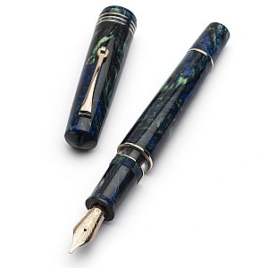 Leonardo Momento Zero Grande 2.0 The Power of Flower Fiordaliso Blue RGT Fountain pen