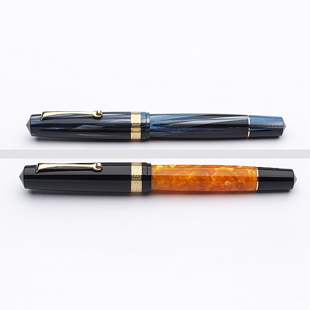 Leonardo Momento Magico DNA Black/Orange ST Caneta de Tinta Permanente