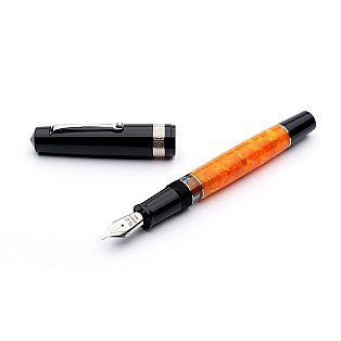 Leonardo Momento Magico DNA Black/Orange ST Pióro Wieczne 