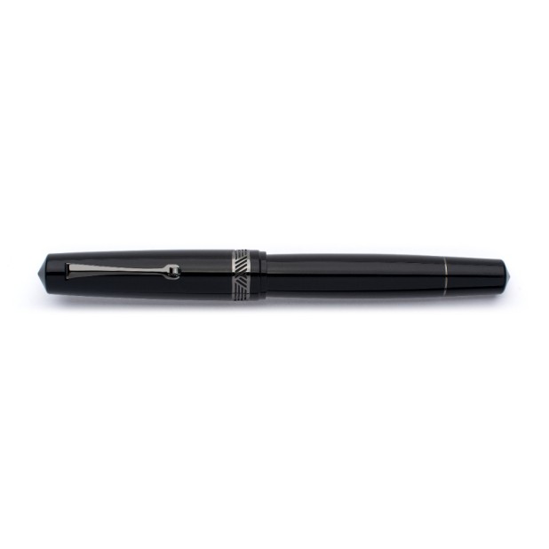 Leonardo Momento Magico Glossy Black Anima Nera RT Stylo Plume