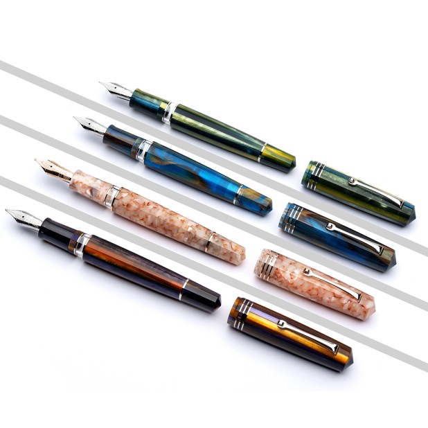 Leonardo Momento Zero Grande 2.0 Sea Anemone ST Fountain pen
