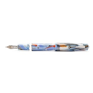Leonardo Momento Zero Grande 2.0 SBREBROWN Canadian Winter RT Fountain pen