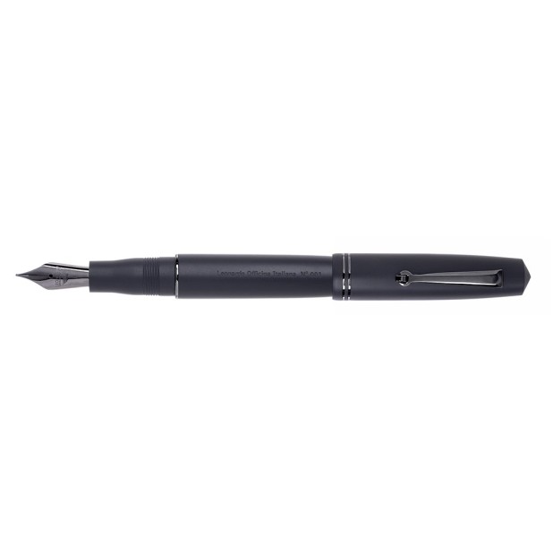 Leonardo Momento Zero Matte All Black Fountain pen