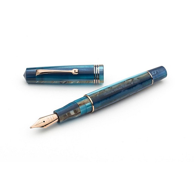 Leonardo Momento Zero Blue Hawaii RGT Fountain pen
