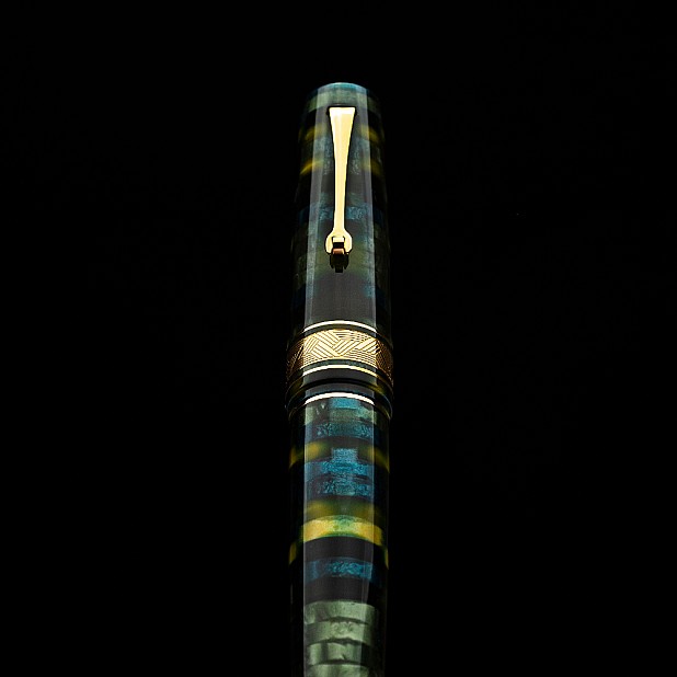 Leonardo Momento Zero Grande Mosaico Baobab GT Plumo Estilográfica
