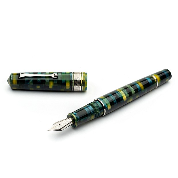 Leonardo Momento Zero Grande Mosaico Baobab ST Fountain pen