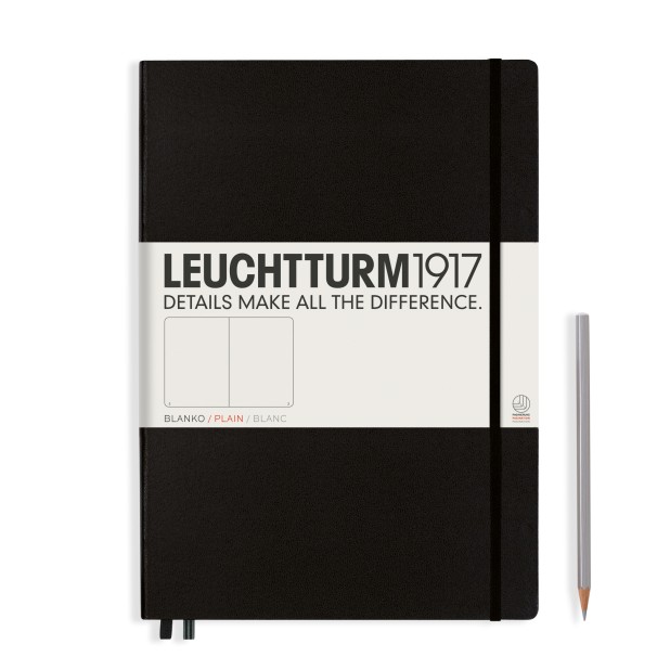 Leuchtturm1917 Notebook Master A4+ Black